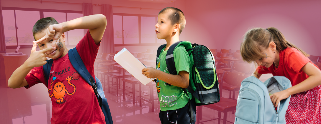 Help me get my school bag ready